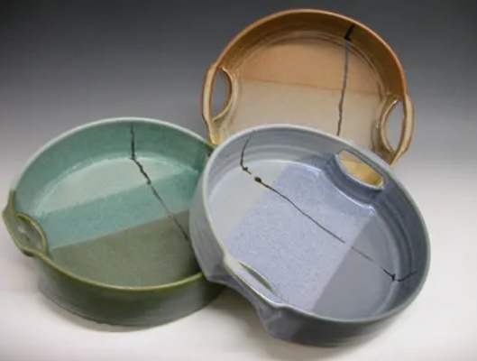 Nested Stoneware Baker Set by Maggy Ames