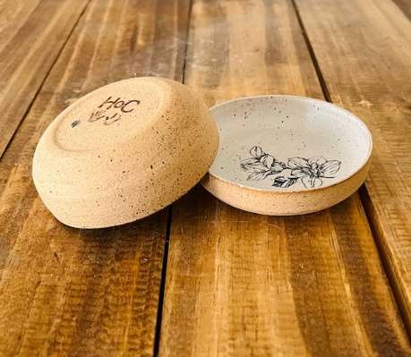 Floral Ramekin by Hands on Ceramics