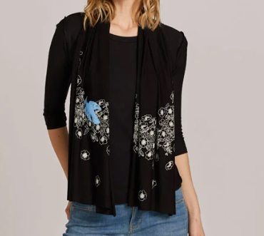 Wild Roses Scarf by Umsteigen