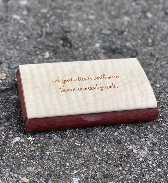 Possibility Quote Box by Mikutowski Woodworking