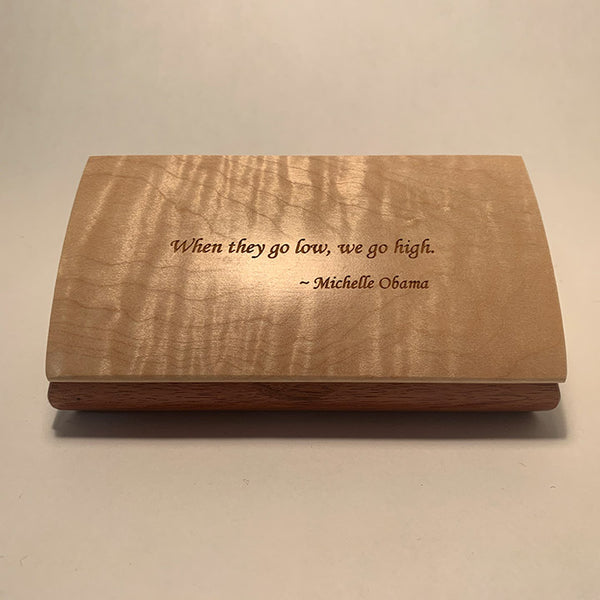 Possibility Quote Box by Mikutowski Woodworking