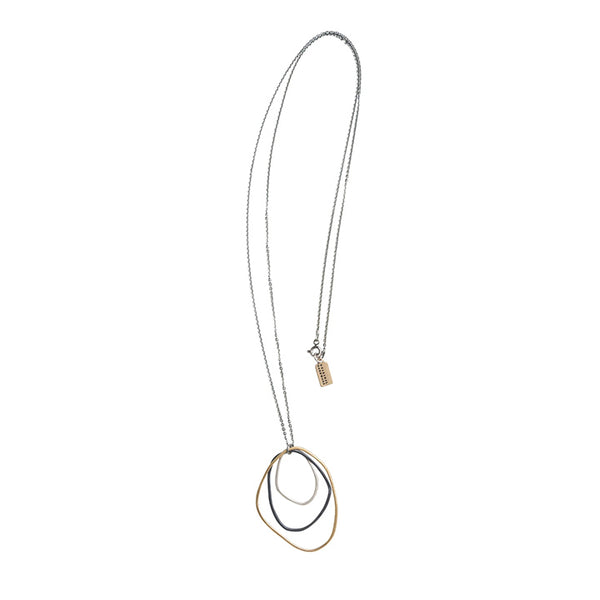 Triple Freeform Necklace by Original Hardware