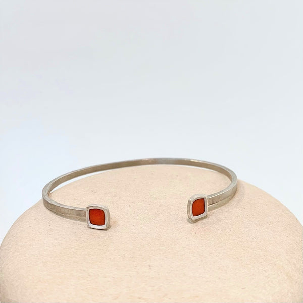Chroma Enamel Cuff Bracelet by Chelsea Bird