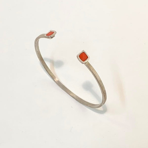 Chroma Enamel Cuff Bracelet by Chelsea Bird