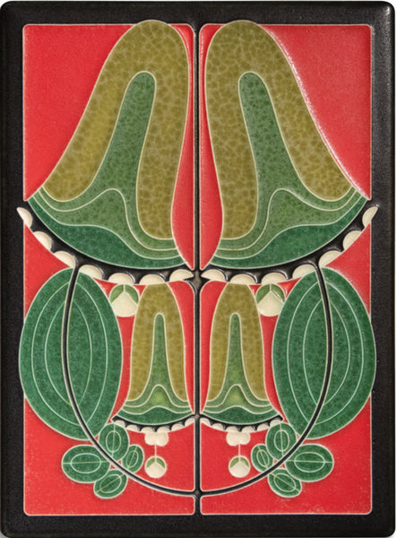 Ceramic "Blooming Bell" Tile by Motawi Tileworks
