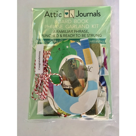 "Congratulations" Garland by Attic Journals