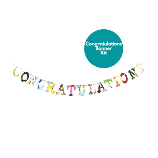 "Congratulations" Garland by Attic Journals