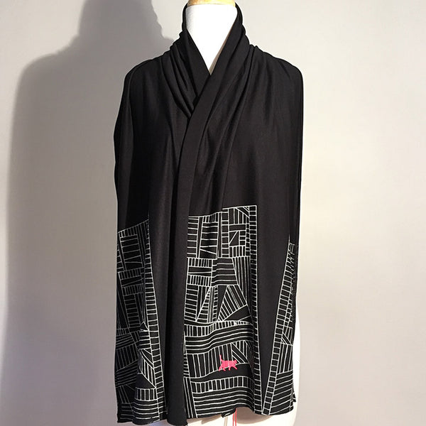 Geometric Scarf by Umsteigen