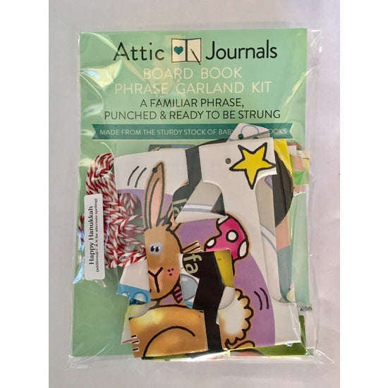 "Happy Hanukkah" Garland by Attic Journals