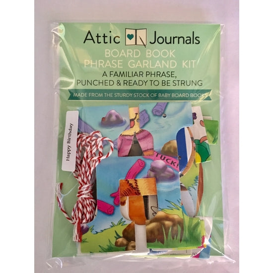 "Happy Birthday" Garland by Attic Journals