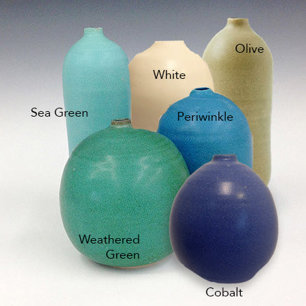 Small Oval Bud Vase by Judy Jackson