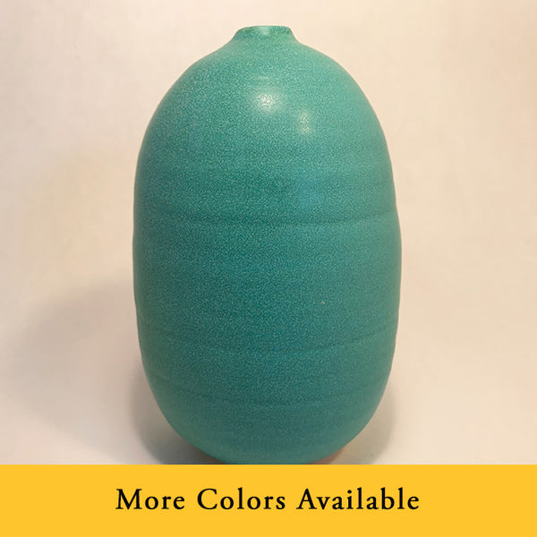 Small Oval Bud Vase by Judy Jackson