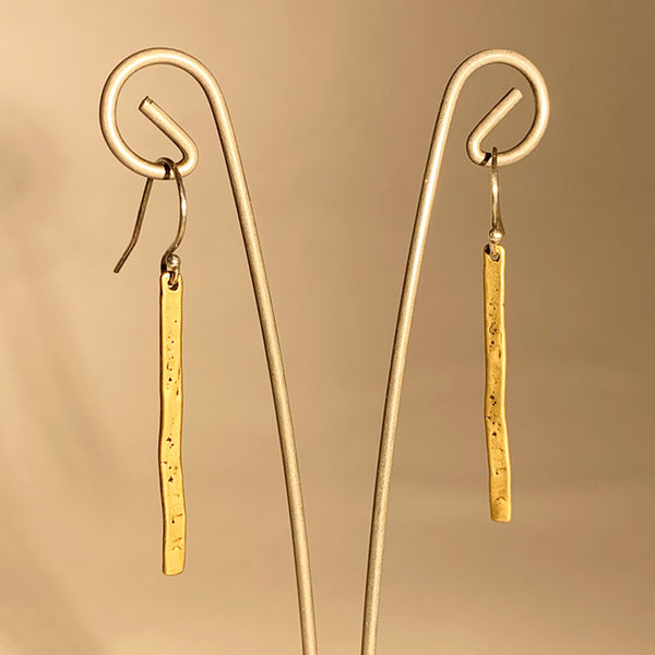 Linea Bar Earrings by Original Hardware