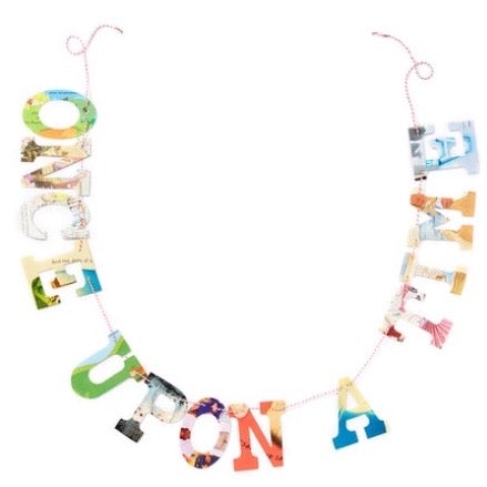 "Once Upon A Time" Garland by Attic Journals