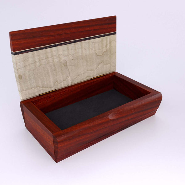 Padauk Treasure Box by Mikutowski Woodworking