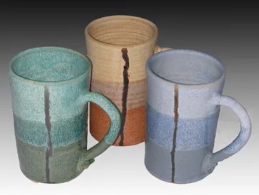 Stoneware Coffee Mug by Maggy Ames