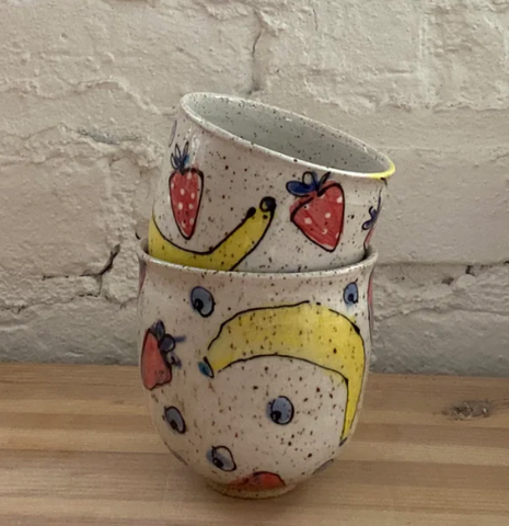 Fruit Salad Cup by Rise and Shine Ceramics