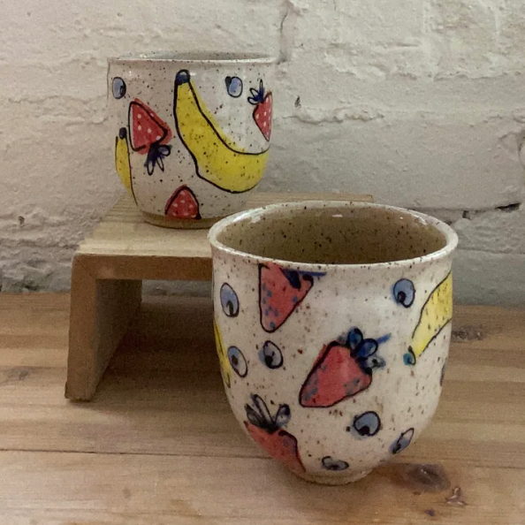 Fruit Salad Cup by Rise and Shine Ceramics