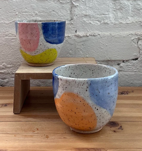 Party Pop Cup by Rise and Shine Ceramics