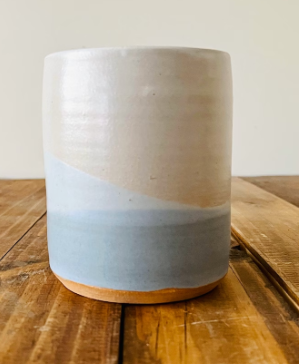 Large Utensil Holder by Hands on Ceramics