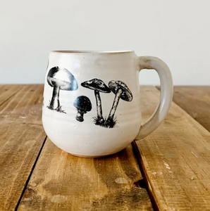 Mushroom Mug by Hands on Ceramics