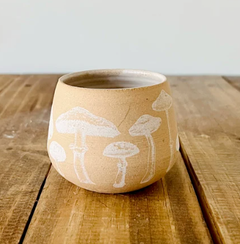 Mushroom Espresso Cup by Hands on Ceramics
