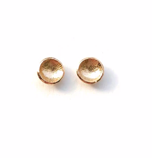 18k Rose Gold Vermeil Cup Earrings by Heather Guidero