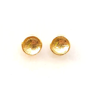 18k Gold Vermeil Cup Earrings by Heather Guidero