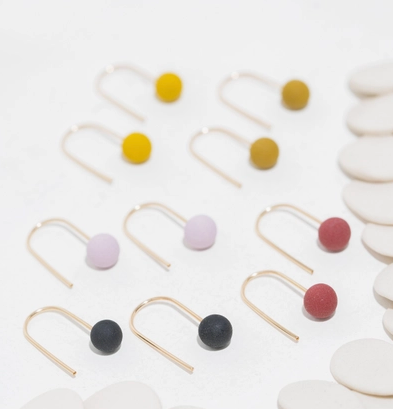 Dainty Dot Earrings by Twenty Two West