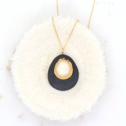 Oasis Porcelain Necklace by Mier Luo