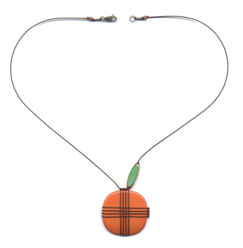 Orange Necklace by I. Ronni Kappos