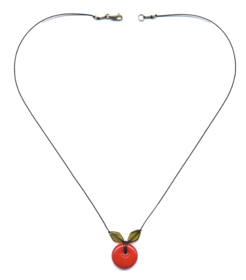 Tomato Necklace by I. Ronni Kappos