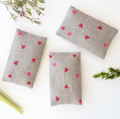 Micro Hearts Lavender Sachet by K studio
