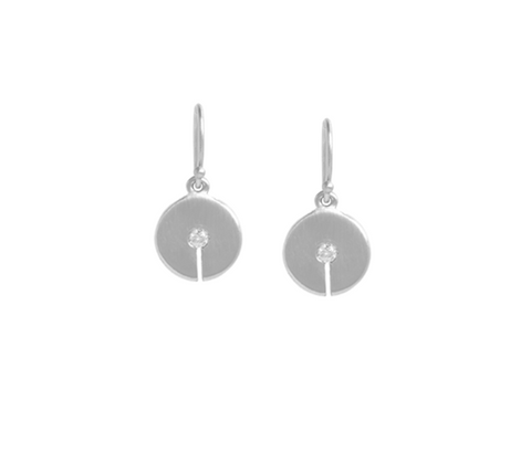 Celah Grey Diamond Earrings by Dan-yell