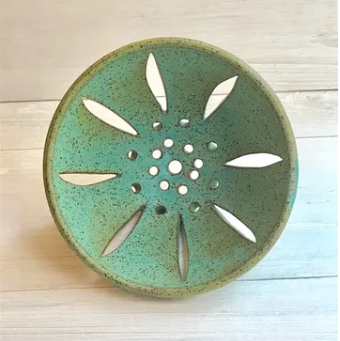 Stoneware Berry Bowl by Bari Moss Ceramics