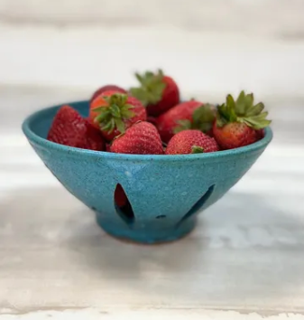 Stoneware Berry Bowl by Bari Moss Ceramics