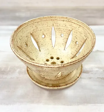 Stoneware Berry Bowl by Bari Moss Ceramics