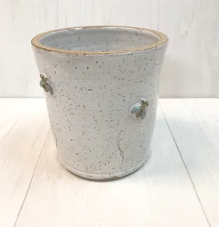 Stoneware Utensil Holder by Bari Moss Ceramics