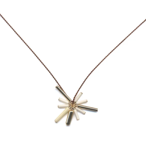 Golden Burst Necklace by I. Ronni Kappos