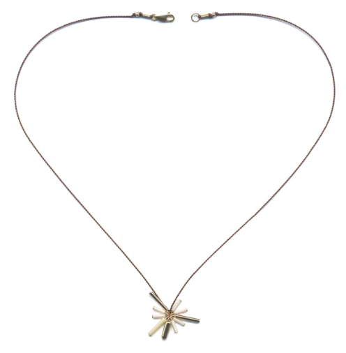 Golden Burst Necklace by I. Ronni Kappos
