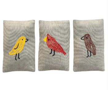 Backyard Bird Lavender Sachet by K studio