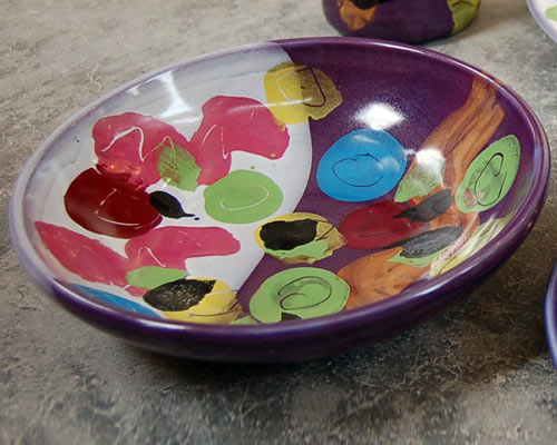 8" Dinner Bowl by Daniel Lasser Ceramics