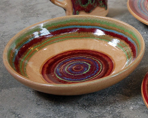 8" Dinner Bowl by Daniel Lasser Ceramics