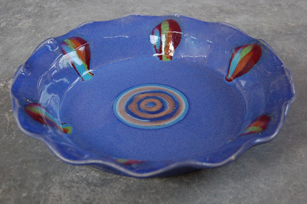 Stoneware Pie Plate by Daniel Lasser Ceramics