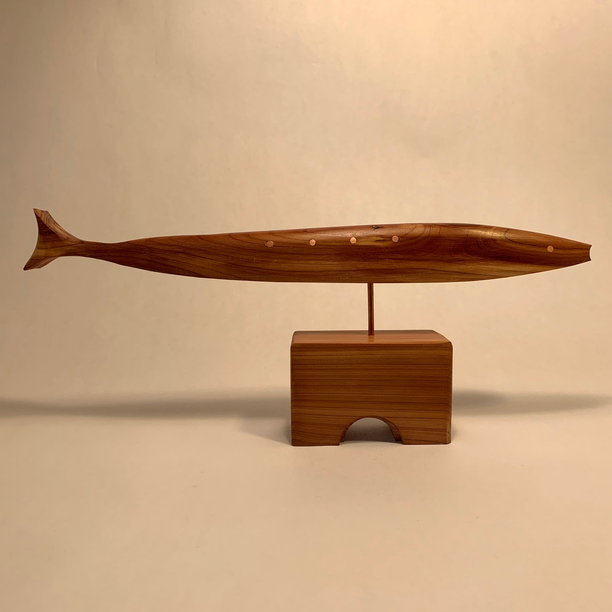 Hand Crafted Fish Sculpture by Peter Tegu