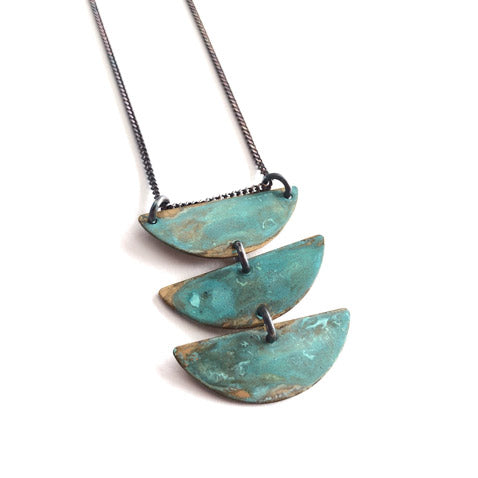 Crescent Beach Necklace by SSD Jewelry