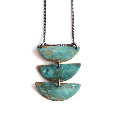 Crescent Beach Necklace by SSD Jewelry