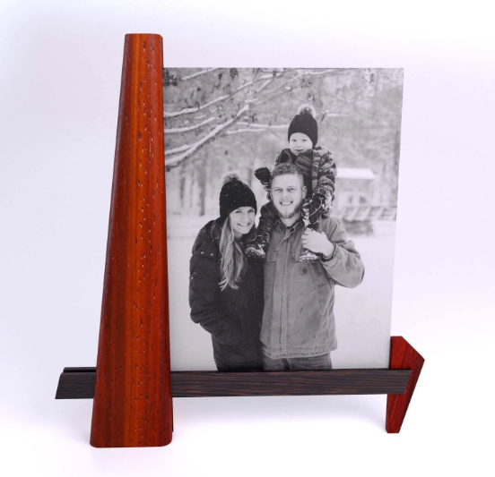5 x 7" Vertical Voyage Wood Frame by Mikutowski Woodworking