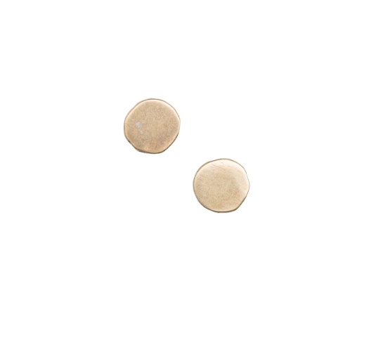 Petite Solid Circle Stud Earrings by Original Hardware