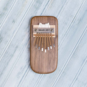 Walnut Thumb Piano by Mountain Melodies